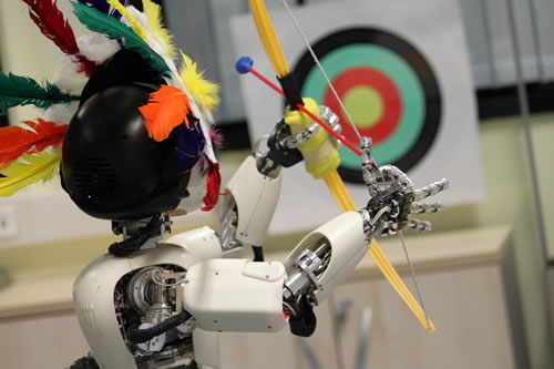 iCub robot archer - additional photo - IMG 5144